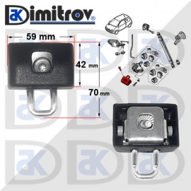 Заключващ механизъм багажник Renault Clio Megane Symbol Twingo